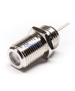 Coaxial Connector F Type Straight Jack Female Pin Panel Mount Bulkhead 75 Ohm