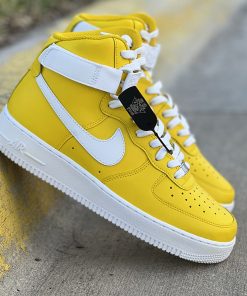 Custom Air Force 1 High Yellow