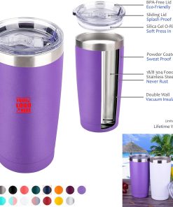20 oz Tumbler Double Wall Vacuum Insulated Coffee Mug