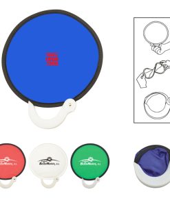 Custom Collapsible Promotional Foldable Nylon Fan