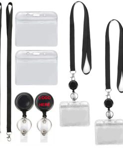 BadgeHolderWithPlasticAttachment