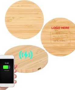 5WBambooWoodWirelessCharger