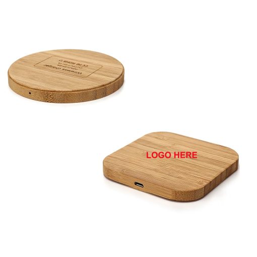 15WBambooWoodWirelessCharger