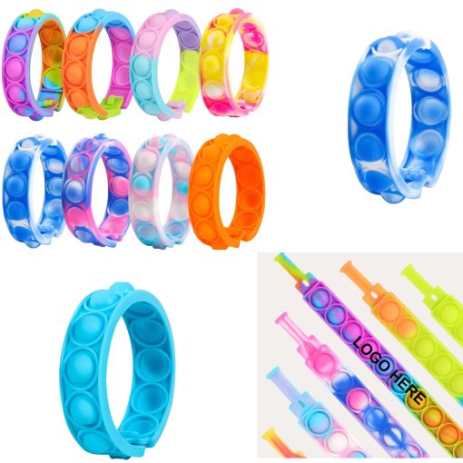 HandFingerPressSiliconeBracelet
