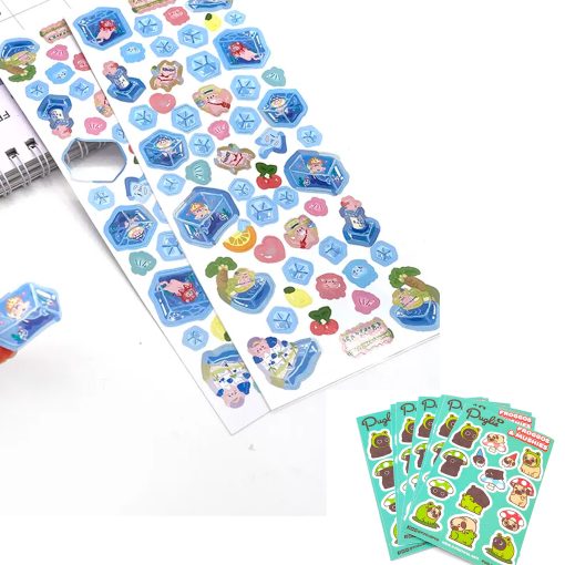 FullColorCustomShapeRemovableVinylStickers
