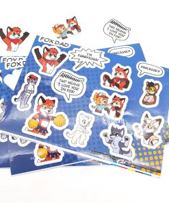FullColorCustomShapeRemovableVinylStickers