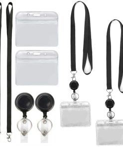 BadgeHolderWithPlasticAttachment