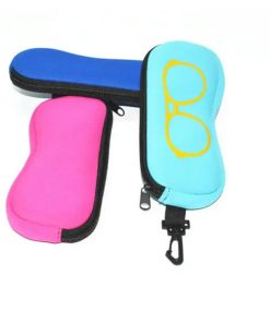 NeopreneEyeglassPouchwithZipperandCarabiner