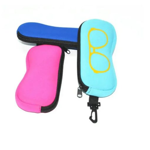 NeopreneEyeglassPouchwithZipperandCarabiner