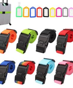 Luggage Straps with Combination Lock