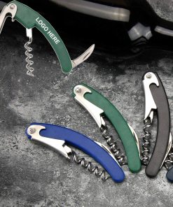 Corkscrew Bottle Opener and Knife